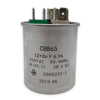 CAPACITOR 12'+ 2 450V CLASS A .. 4000001497