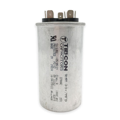 CAPACITOR 30+7MFD/370VAC .. 4000001514