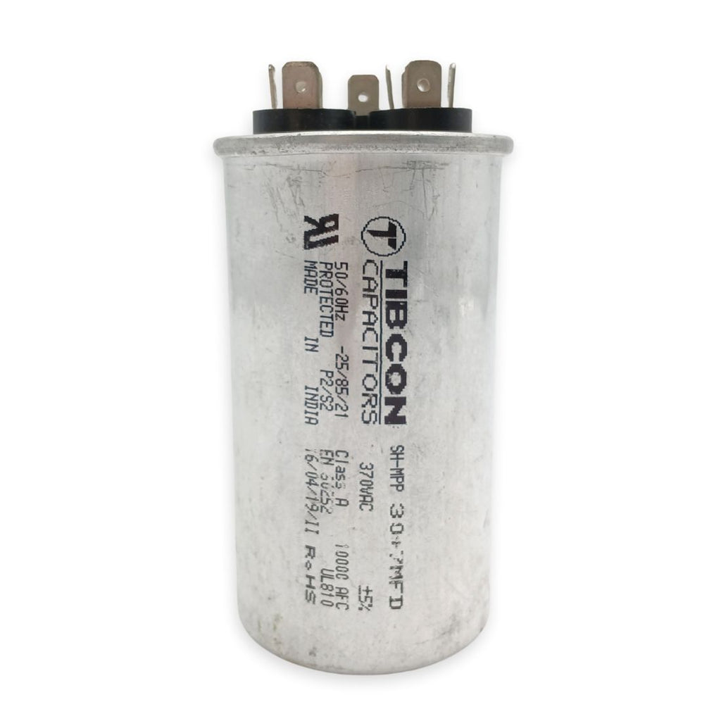 CAPACITOR 30+7MFD/370VAC .. 4000001514