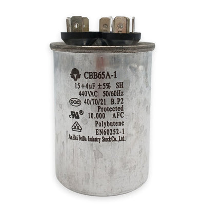 CAPACITOR 15'+4MFD 440V .. 4000001527