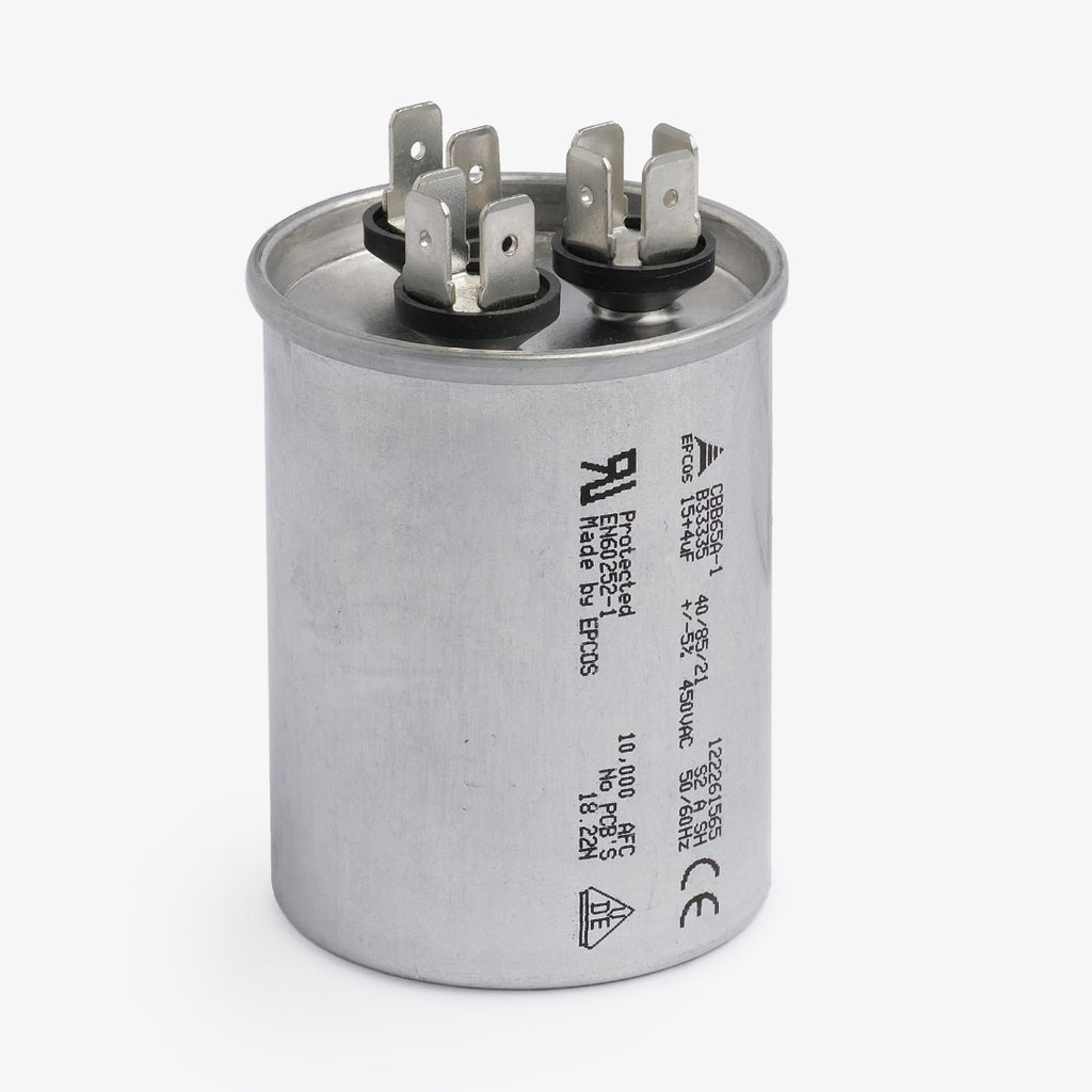 Capacitor:15+4mfd 450V Clas A ..4000001563