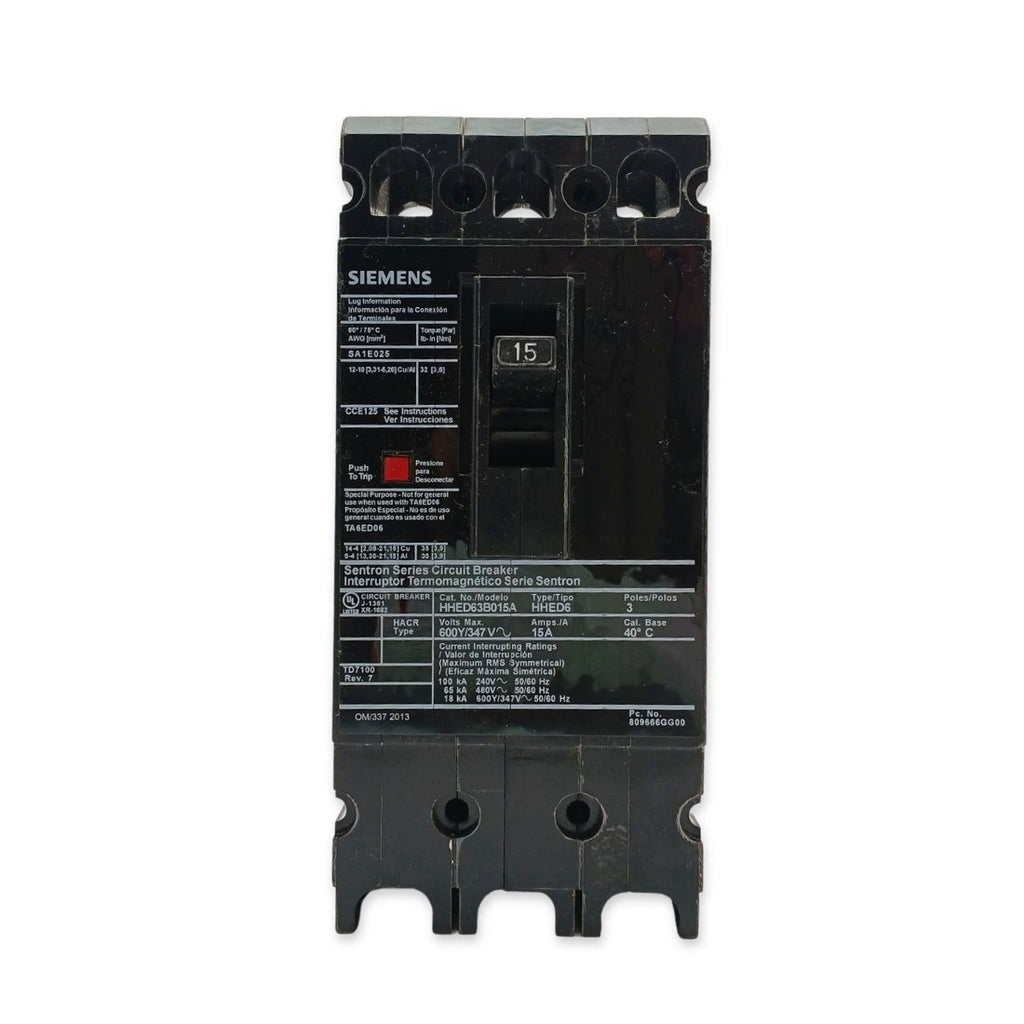 Circ Breaker:HHED63B015A (CMS) .. 4000009112