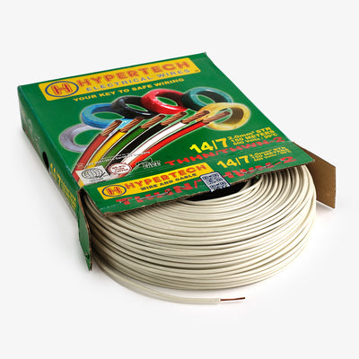 WIRE GAUGE 14 (2.0MM2) WHITE .. 4000010673