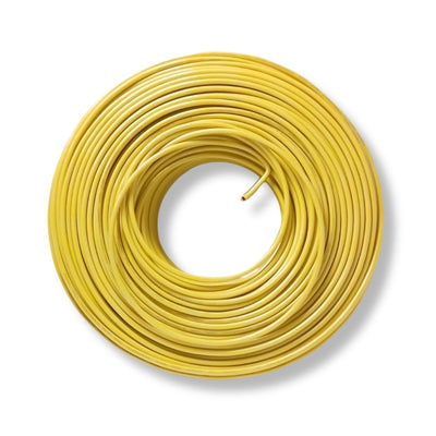 WIRE GAUGE 12 (3.5MM2) YELLOW .. 4000010680