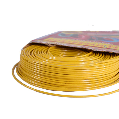 WIRE GAUGE 10 (5.5MM2) YELLOW .. 4000010683