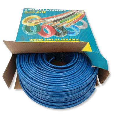 WIRE GAUGE 8 (8.0MM2) BLUE .. 4001005719