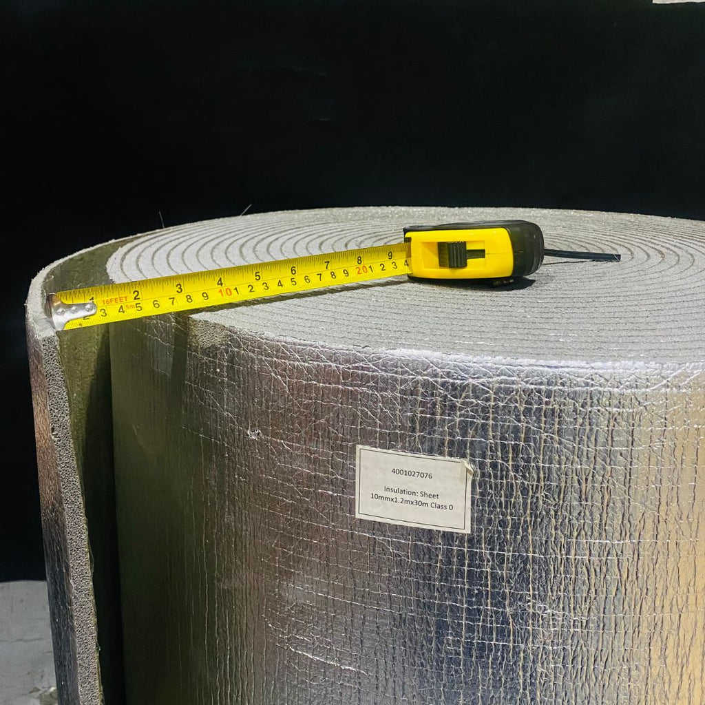 INSULATION SHEET 10MMX1.2MX30M CLASS 0 .. 4001027076